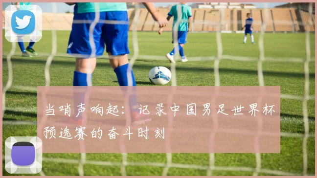 当哨声响起:记录中国男足世界杯预选赛的奋斗时刻